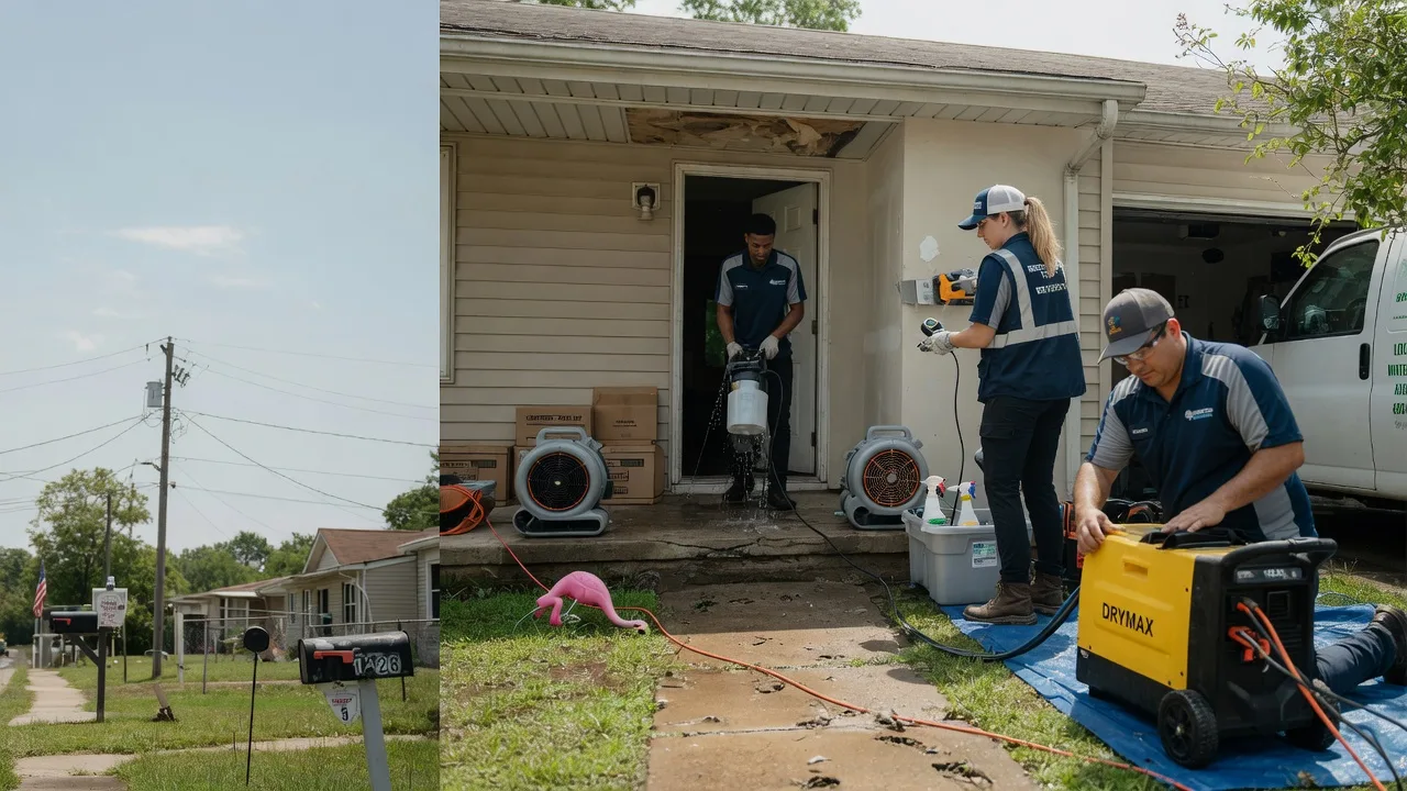 Storm Damage Water Removal in Sutherlin, OR near me
